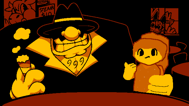 AlignWield's tweet photo. Update on this: Just download the newest version and the ending works just as normal. Here's Shade with The Boss :3 https://t.co/KiT7463pKn
