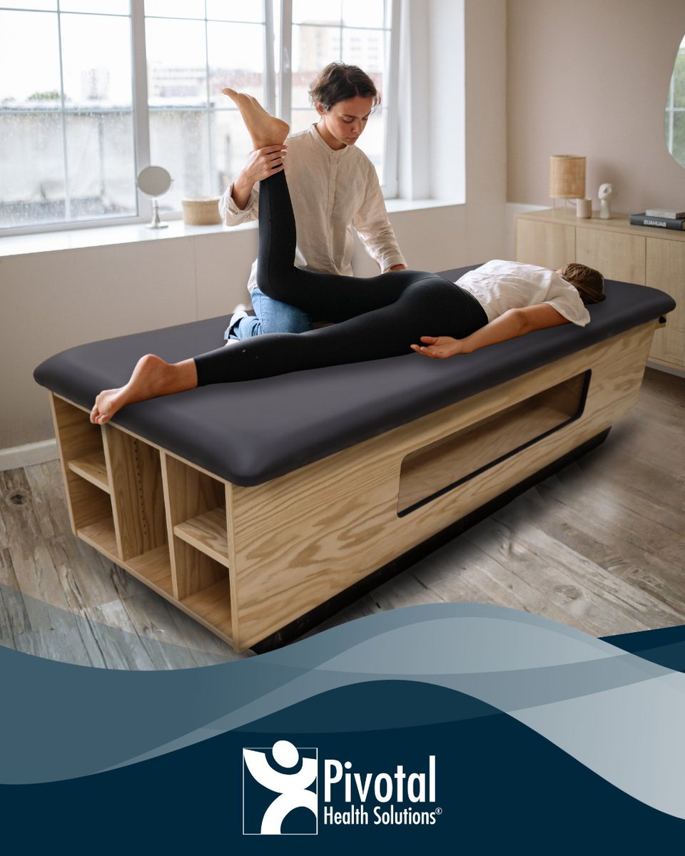 phschiropractic's tweet image. 〰️The Deluxe Stretch Table 〰️
Designed to support a wide range of stretch techniques, it helps you deliver consistent, confident results in high-demand clinical environments.

#PHS #PivotalHealthSolutions #Stretch #Deluxe #Chiro #StretchTherapy #Chiropractic #ClinicEquipment