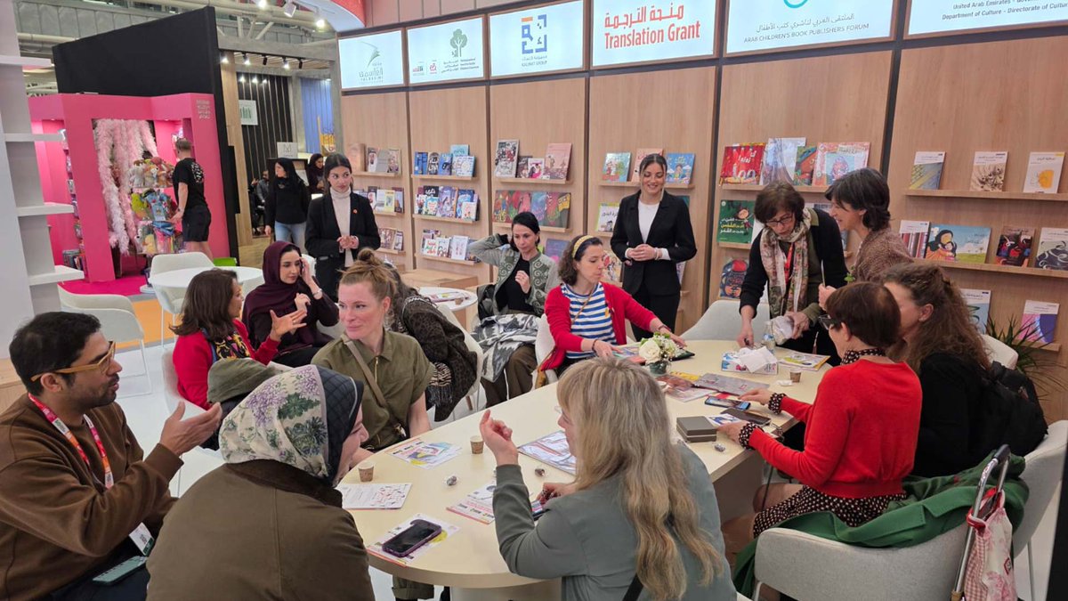 sharjah24's tweet image. #Sharjah promotes #Arabic literature at #Bologna2026BookFair
#Sharjah24 sharjah24.ae/en/Articles/20…