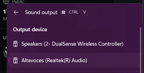 @DramaKingMatt So when you plug in the controller it will likely switch ...