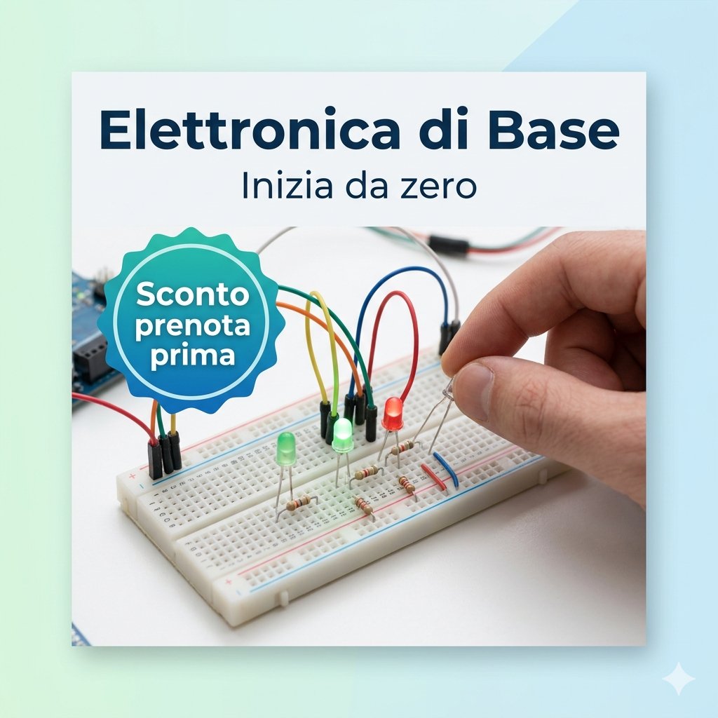 futuranet_it's tweet image. Vuoi imparare l’elettronica da zero? 🔌
Partecipa al nostro webinar per principianti: scopri i componenti e crea i tuoi primi circuiti!
✅ No competenze richieste 🎓 Per studenti e maker 🔥 Sconto "Prenota Prima" !
Iscriviti ora: futuranet.it/prodotto/webin…
#Elettronica #Maker #STEM