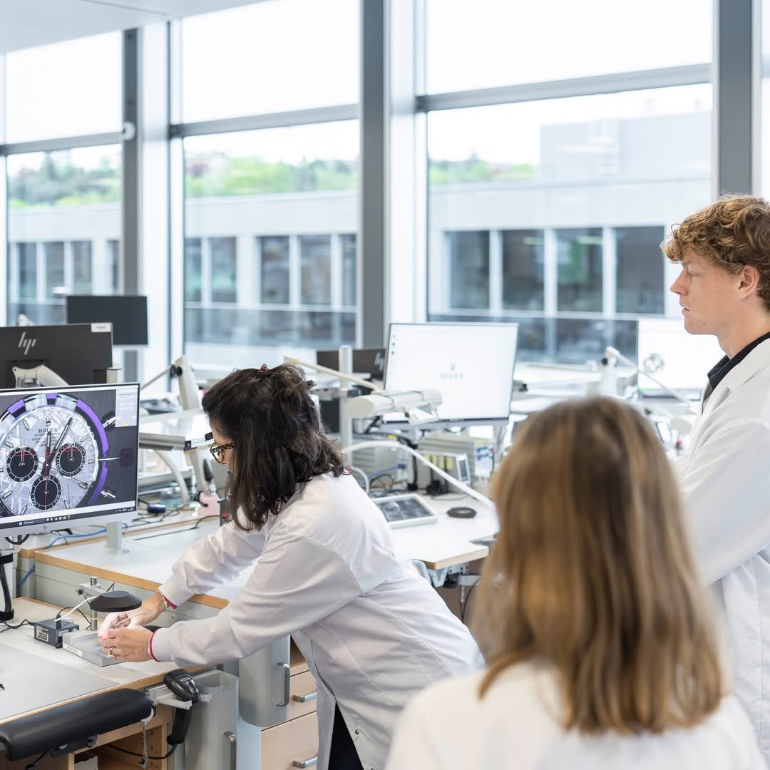 Jannik Sinner in the Rolex manufacturers lab in Geneva!👨‍🔬⌚️

📸 janniksin via IG