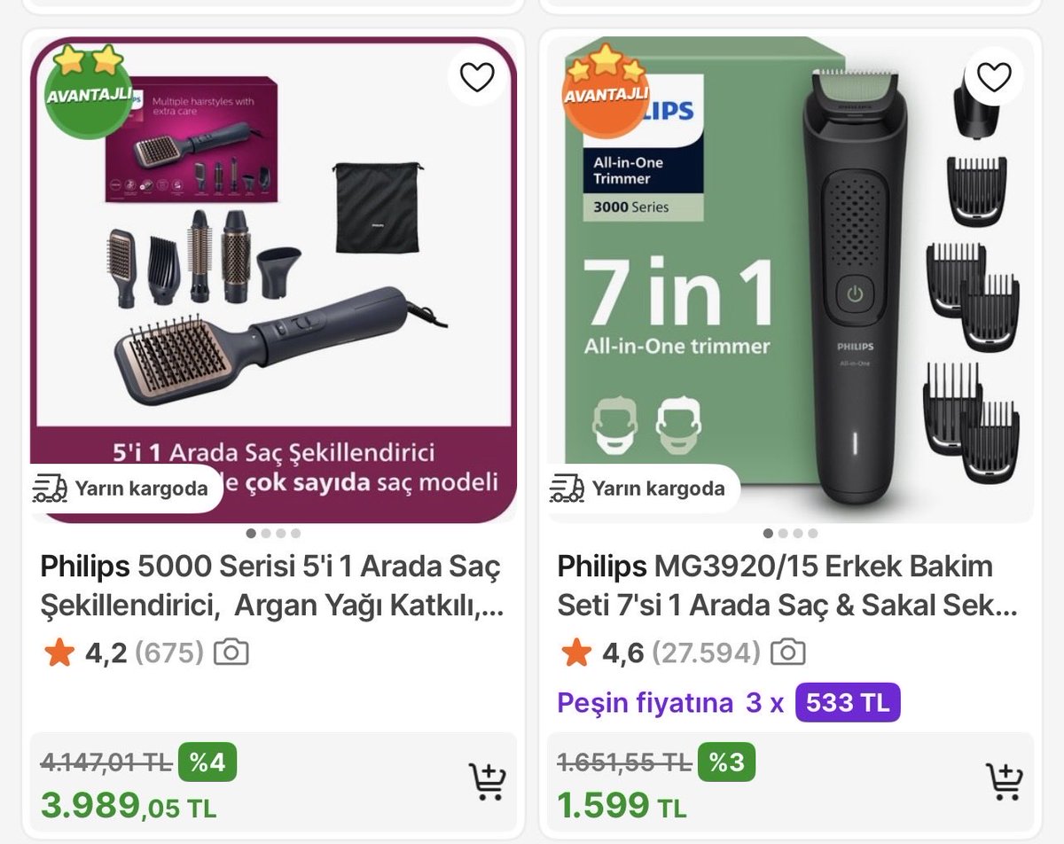 indirimbulteni's tweet image. 🔥Philips Ürünlerinde indirim fırsatlarını kaçırmayın

👉Link: app.hb.biz/QbrjzVhcY2pq

#Philips