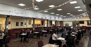 BishopChalloner's tweet photo. First week back and it's been a busy one ... Yr 10 Mock Interviews, Personal Development Day, Yr 11 Mock exams, Yr8 Mass and of course the fantastic Friday film club in the library ... #loveschool @intofilm_edu #careers #enrichment @BC_OLC #springterm @StdunstansS https://t.co/vvnpEgNSaR