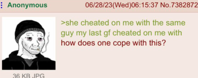 Greentext Poster tweet media