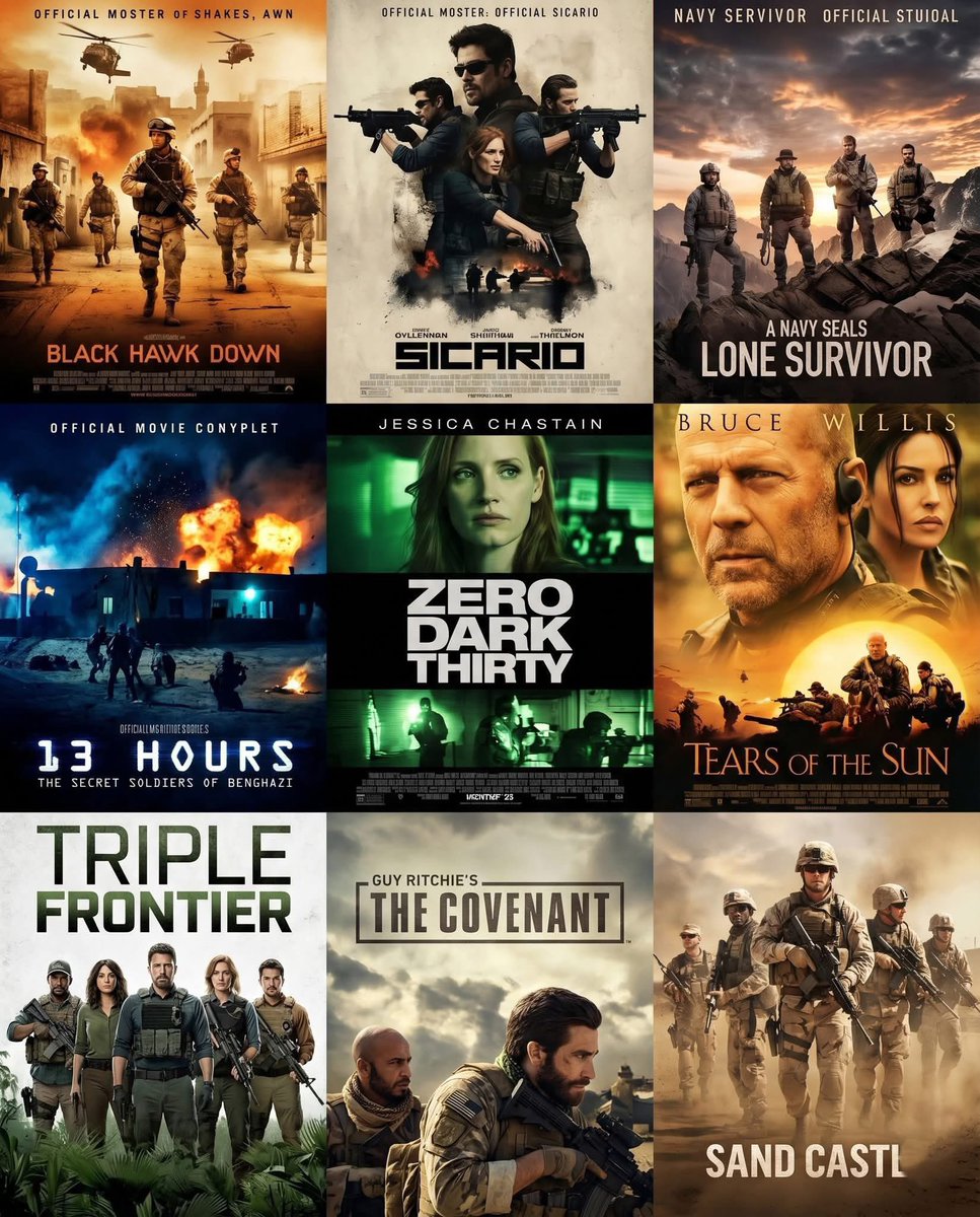 PrimeScene1's tweet photo. Top military movies of all time 🔥🎬 https://t.co/y10L8HF6CJ
