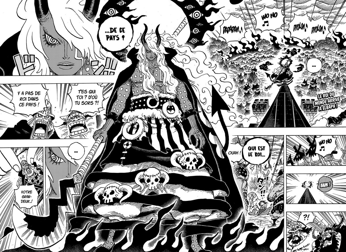 Roger il a appris l’existence de ça il s’est mit a rire et à dit je passe mon tour je veux pas me battre je laisse faire la prochaine géné  #ONEPIECE1180