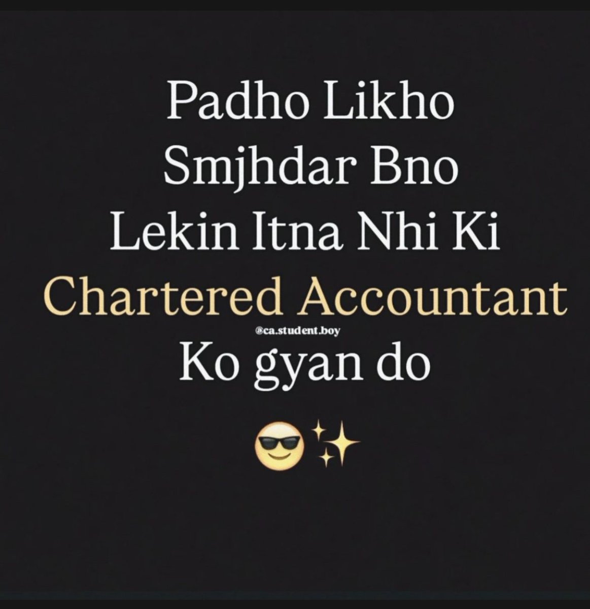 CANITINCHAWLA's tweet image. Perfect 👍 

#Motivation
#Inspiration
#Success
#CharteredAccountant