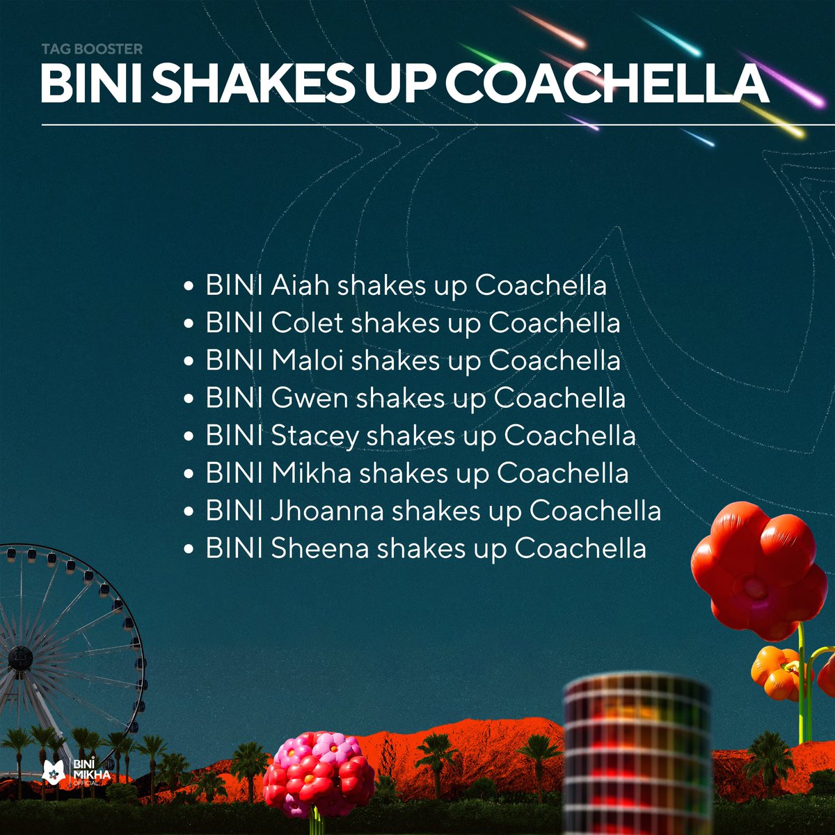 BINI MIKHA OFC tweet media