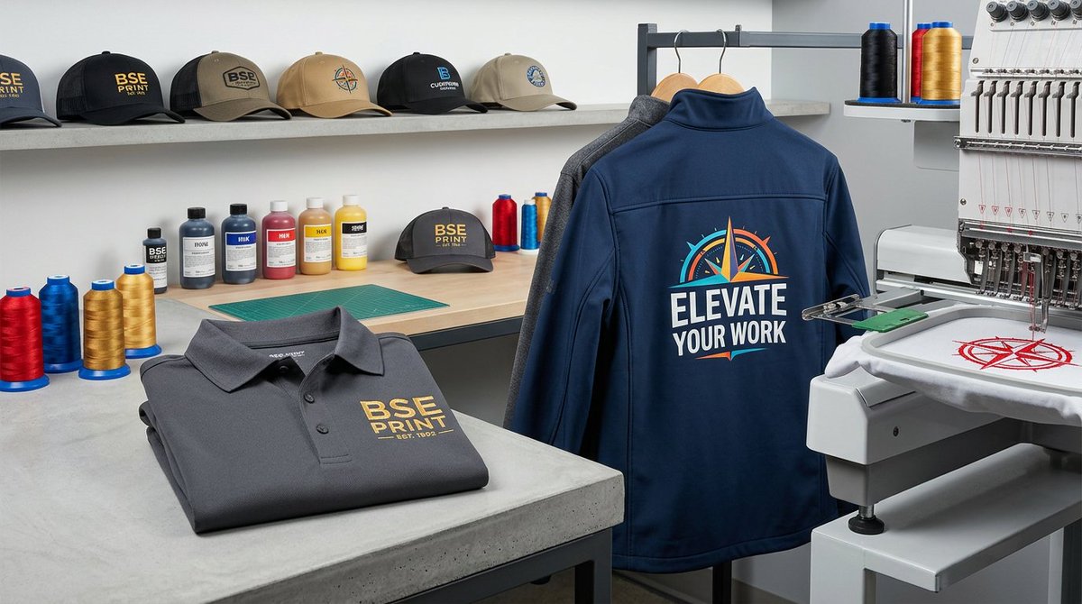 BSEPrint's tweet image. Does your team's apparel represent the quality of your work?

Your crew needs gear as dependable as their craftsmanship. We provide professional embroidery and prints to keep your brand looking sharp.

#CustomApparel

bseprint.com/apparel