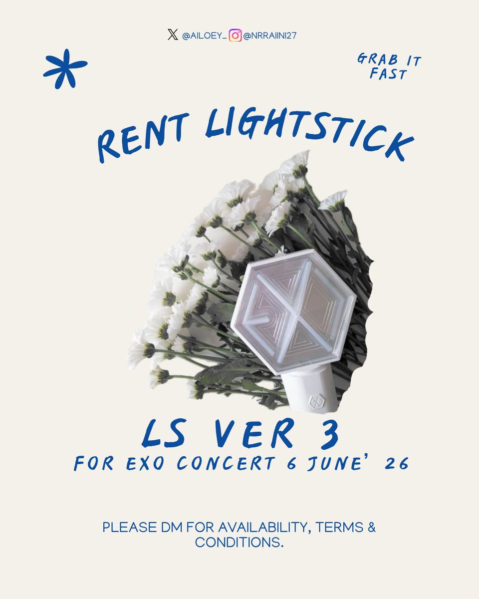 Sewa Lightstick EXO ver 3 tweet media