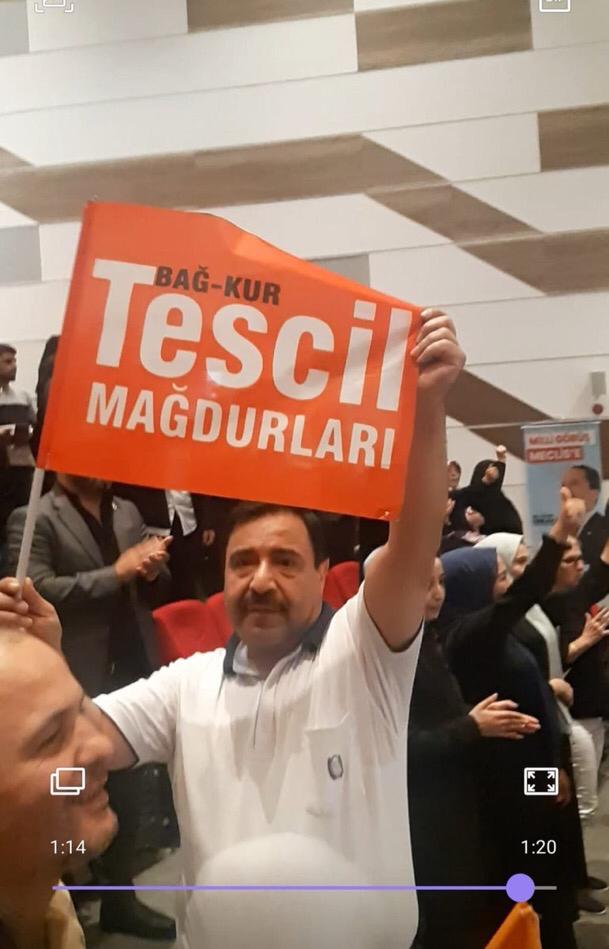 Tescil mağduru esnafın ne emekliliği var ne sağlığı… Tamamen sistem dışı bırakıldık!  
#SoruŞuAkPartiBağkurTescilHakDeğilmi 
#BağkurTescilMağdurları

<a href="/RTErdogan/">Recep Tayyip Erdoğan</a> <a href="/B_Palandoken/">Bendevi Palandöken</a> <a href="/Akparti/">AK Parti</a> <a href="/MHP_Bilgi/">MHP</a> <a href="/isikhanvedat/">Prof. Dr. Vedat Işıkhan</a> <a href="/TBMMresmi/">TBMM</a> <a href="/tcbestepe/">T.C. Cumhurbaşkanlığı</a>