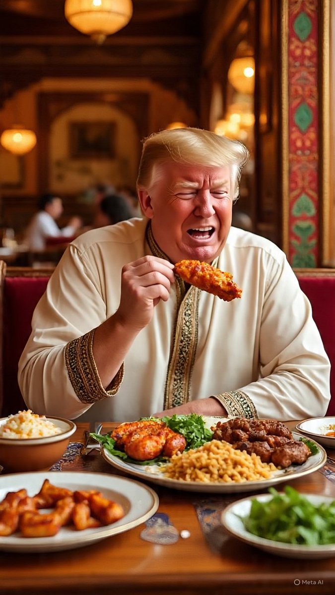 roshanehjfatima's tweet image. #American president having the Pakistani BBQ.