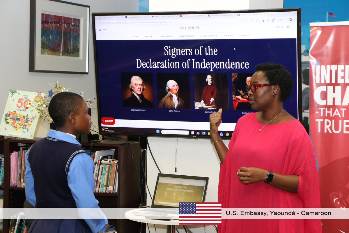 U.S. Embassy Yaounde tweet media