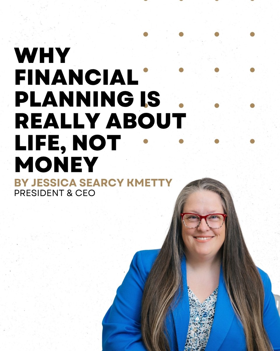 SearcyFinancial's tweet image. Financial planning can feel overwhelming when it’s all numbers, charts, and projections.

But the truth is, it’s not really about the numbers.

Jessica shares more thoughts about this here: bit.ly/4tlVGg2

#FinancialWellness #PhoenixAZ