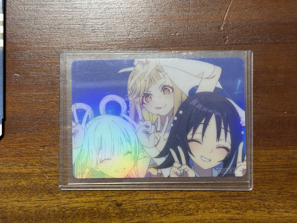 超かぐや姫 入場特典第六段 rayカード キラッキラ！ とポップコーン！