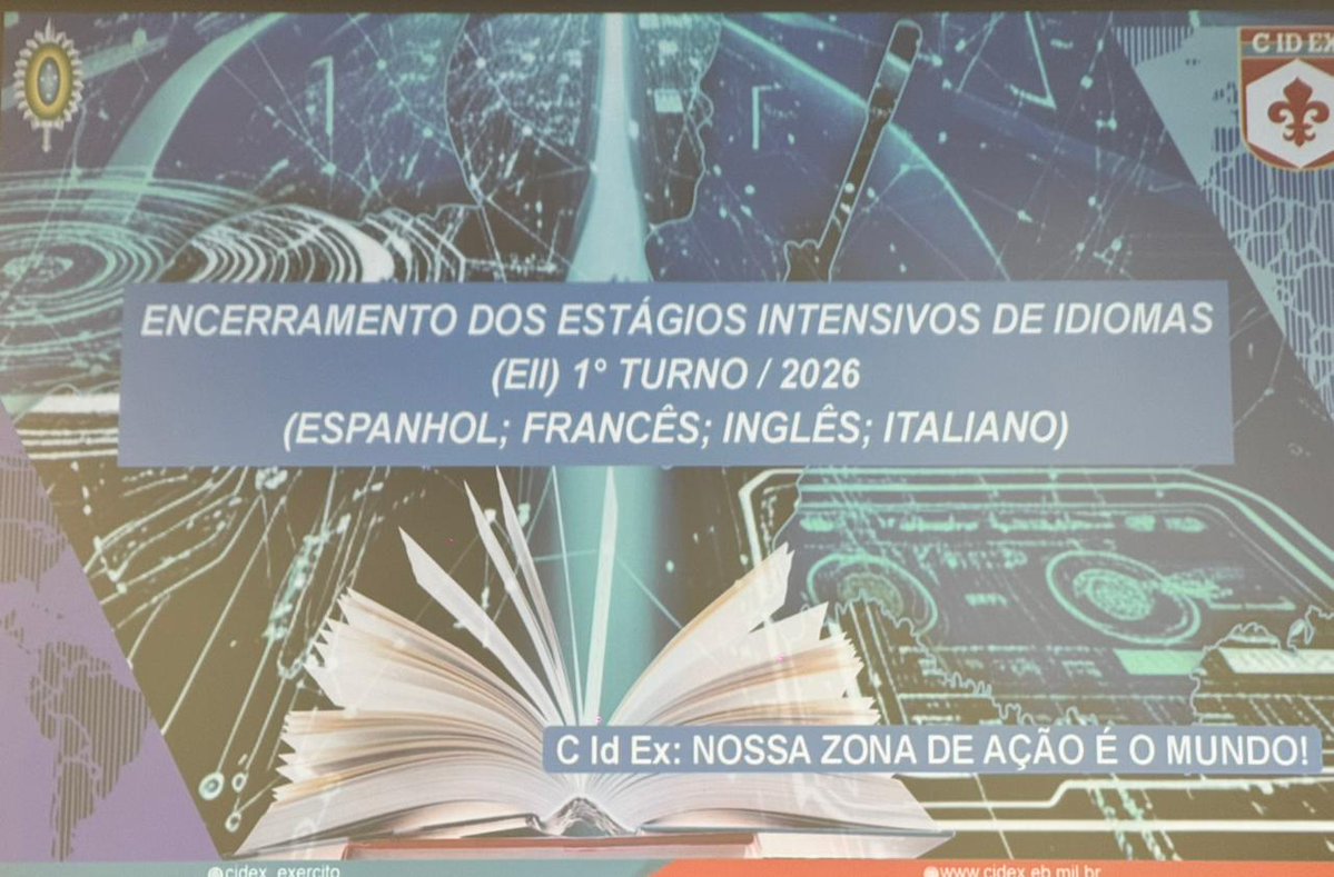 FRDefenseBRASIL's tweet photo. 🇫🇷🤝🇧🇷 No #CIDEx, no Rio de Janeiro, 6 oficiais do @exercitooficial realizaram de 23 de fevereiro a 15 de abril um estágio intensivo de francês voltado à preparação operacional.

O curso abordou o idioma em contexto militar, missões de paz e forças parceiras.

#FrançaBrasil https://t.co/pMvXYnHYOr