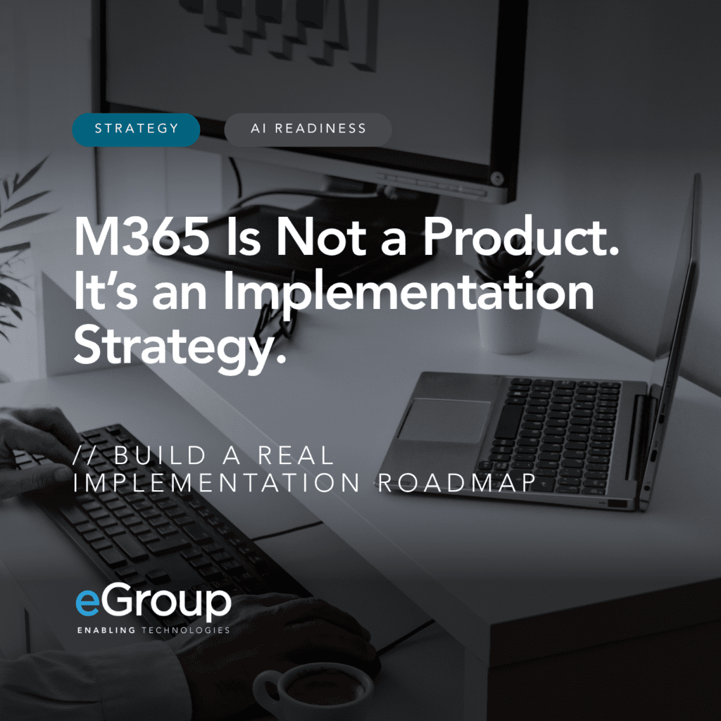 eGroup_Inc's tweet image. Most orgs use a fraction of @Microsoft 365. The gap is a lack of implementation planning. We discuss what a #M365 Roadmap looks like, why it matters, and how it helps you make decisions.
👉 bit.ly/4tskO4Z

Microsoft Virtual Roadshow Day Two
👉 bit.ly/4tbzuFn