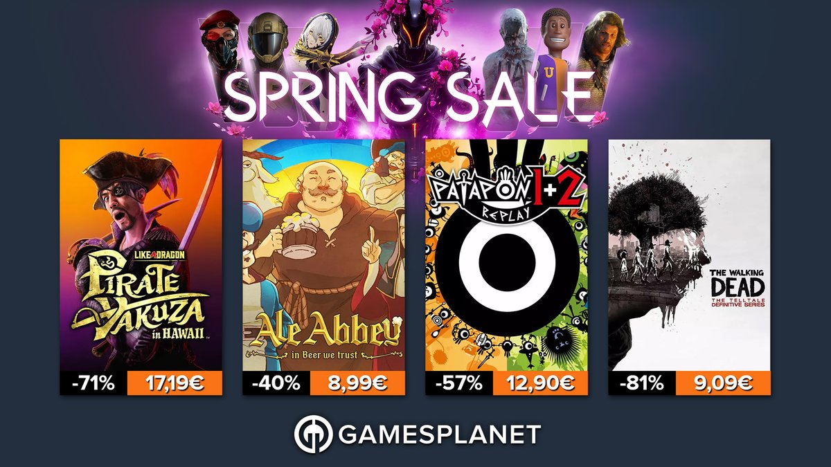 Gamesplanet France 🌸 SPRING SALE 🌸 tweet media