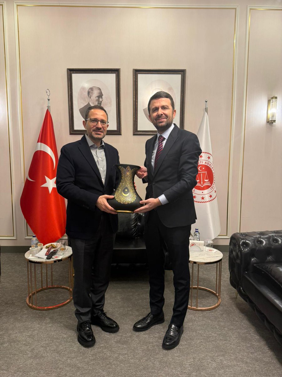 Genel Müdürümüz Abdulkadir Çay, Adalet Bakan Yardımcısı Sayın Sedat Ayyıldız'ı ziyaret etti.