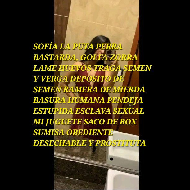 Sofiawhoree's tweet photo. amo que me denigren ❤💋🥰
#prostitutasofi
#sofiputita
#zorra https://t.co/Osr3noqsUW
