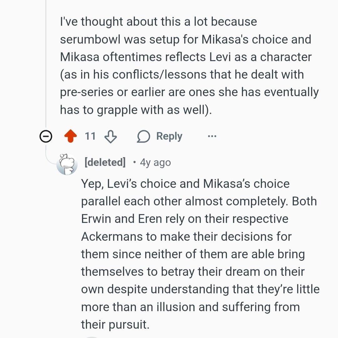 Saw a beautiful reddit comment on a character analysis post and thought its legacy should be continued.