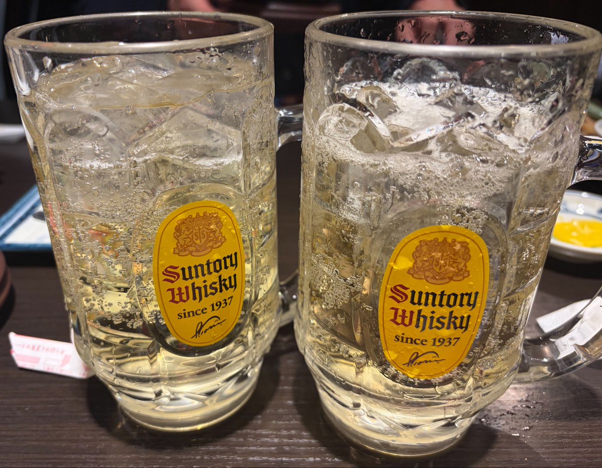 金曜日に飲める幸せよ。。
楽しい話をして、土日も楽しむよ！