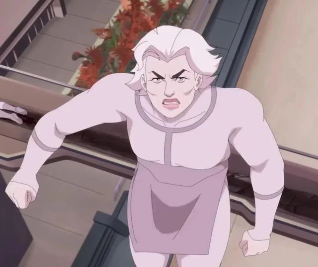 A3Dnazrigar's tweet image. Really like the design of this leucistic Viltrumite! Apparently her name is either Elix or Enix, but either way, she really stands out design wise, and I'm hoping there's plans for her in futue seasons!

#invincible #invinciblefanart