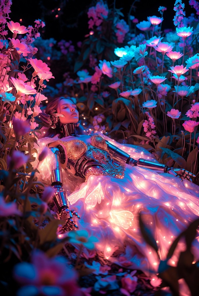 Anne_Ill_404's tweet image. Day 17: Neon Garden 💖🪷🏵️
#AllThingsSpring April Challenge