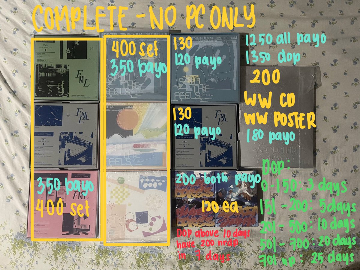 Lia have svt pcs for sale tweet media