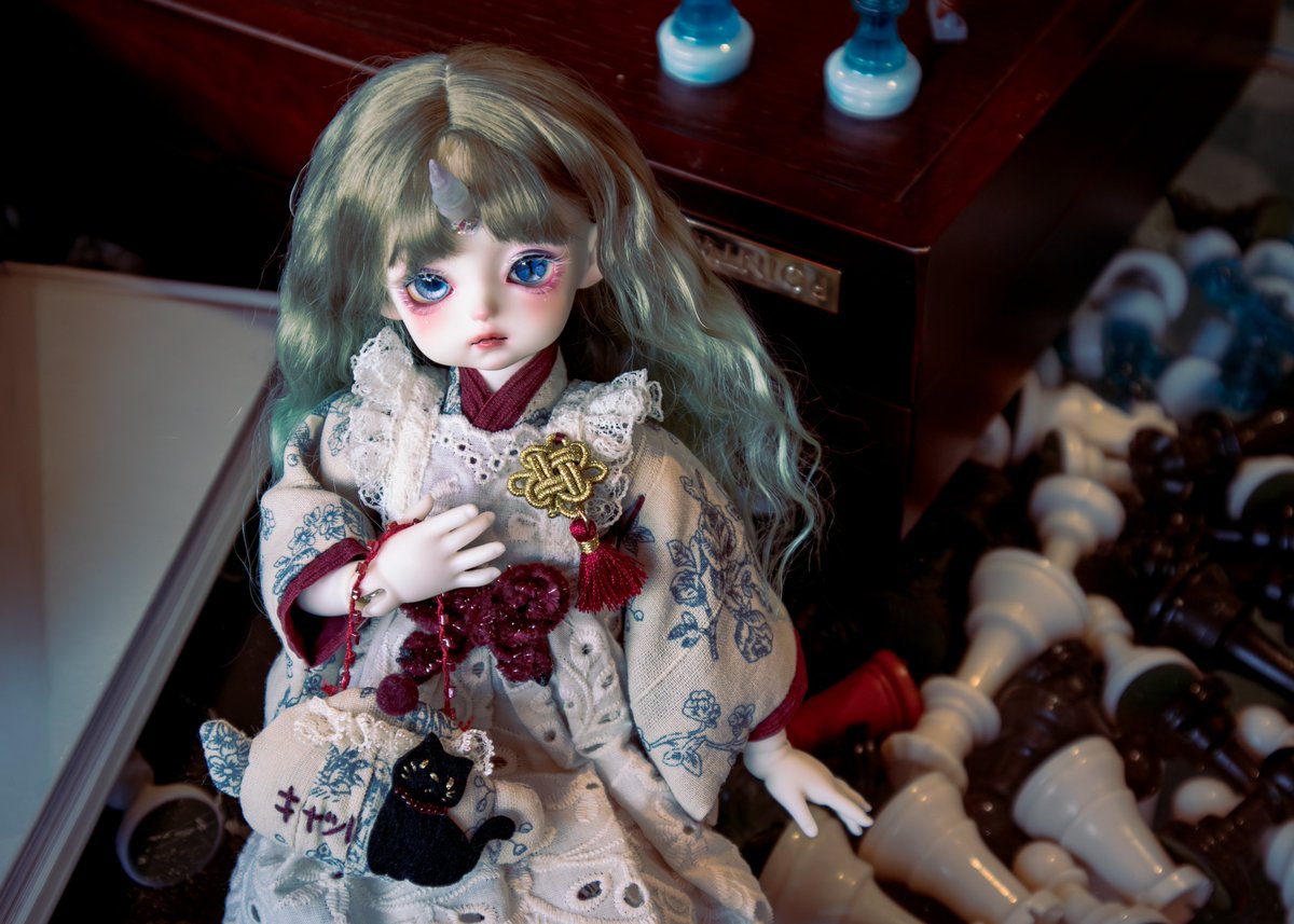 黑猫茶屋
#bjd