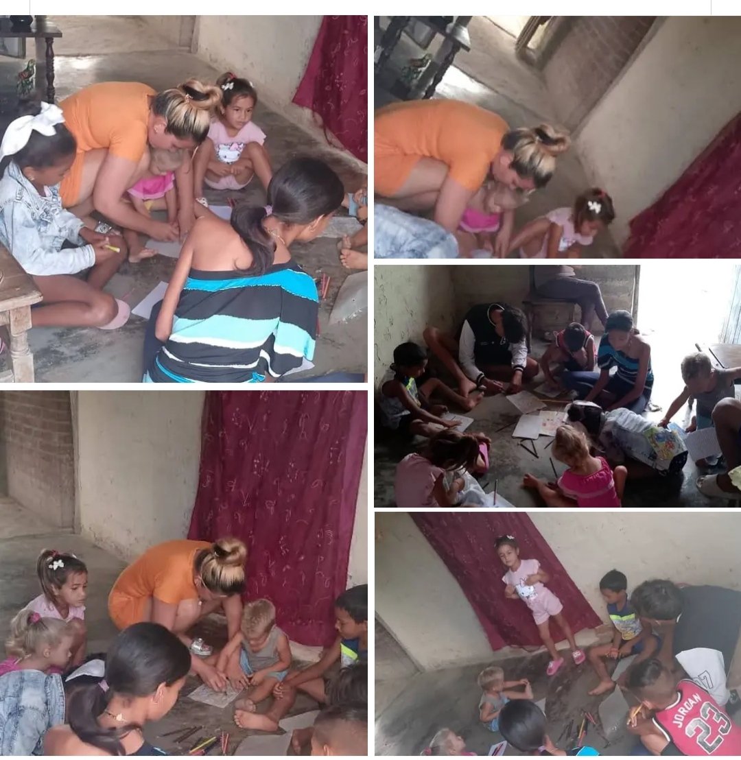 "Cuidando nuestro entorno" actividad cultural desarrollada por la promotora cultural Leidiana Téllez Almaguer, en el CDR # 1 " Reinerio Almaguer" del consejo popular de Babiney en #CautoCristo 
#CulturaGranma