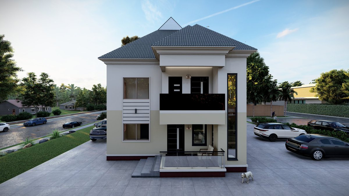 FAYOS_ARCH's tweet photo. 5 bedroom duplex 
All room ensuite 
Cross Ventilation 
3D design 

Designed By: FAYOS ARCHILINE CONSULTANCY 👷 https://t.co/uUnmb7GFFc