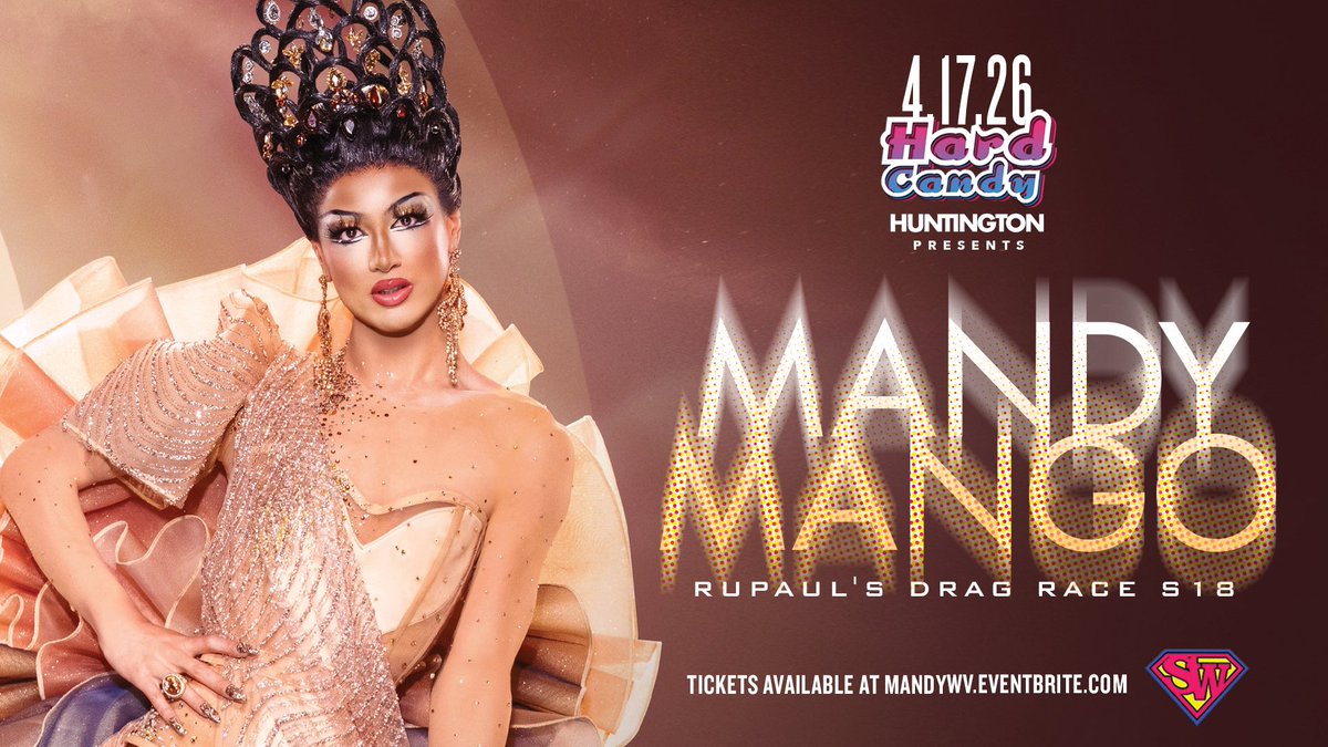 HardCandyKY's tweet photo. Huntington WV! Tonight - catch S18’s @MandyyMango at @THESTONEWALL! Special guest @uminaughty joins the fun! https://t.co/AXSfM8RaTX