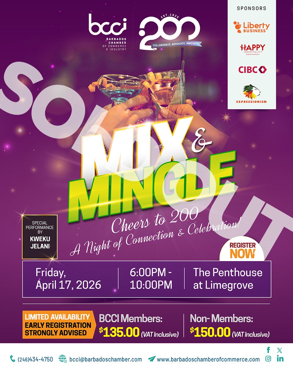 Barbados Chamber of Commerce & Industry tweet media