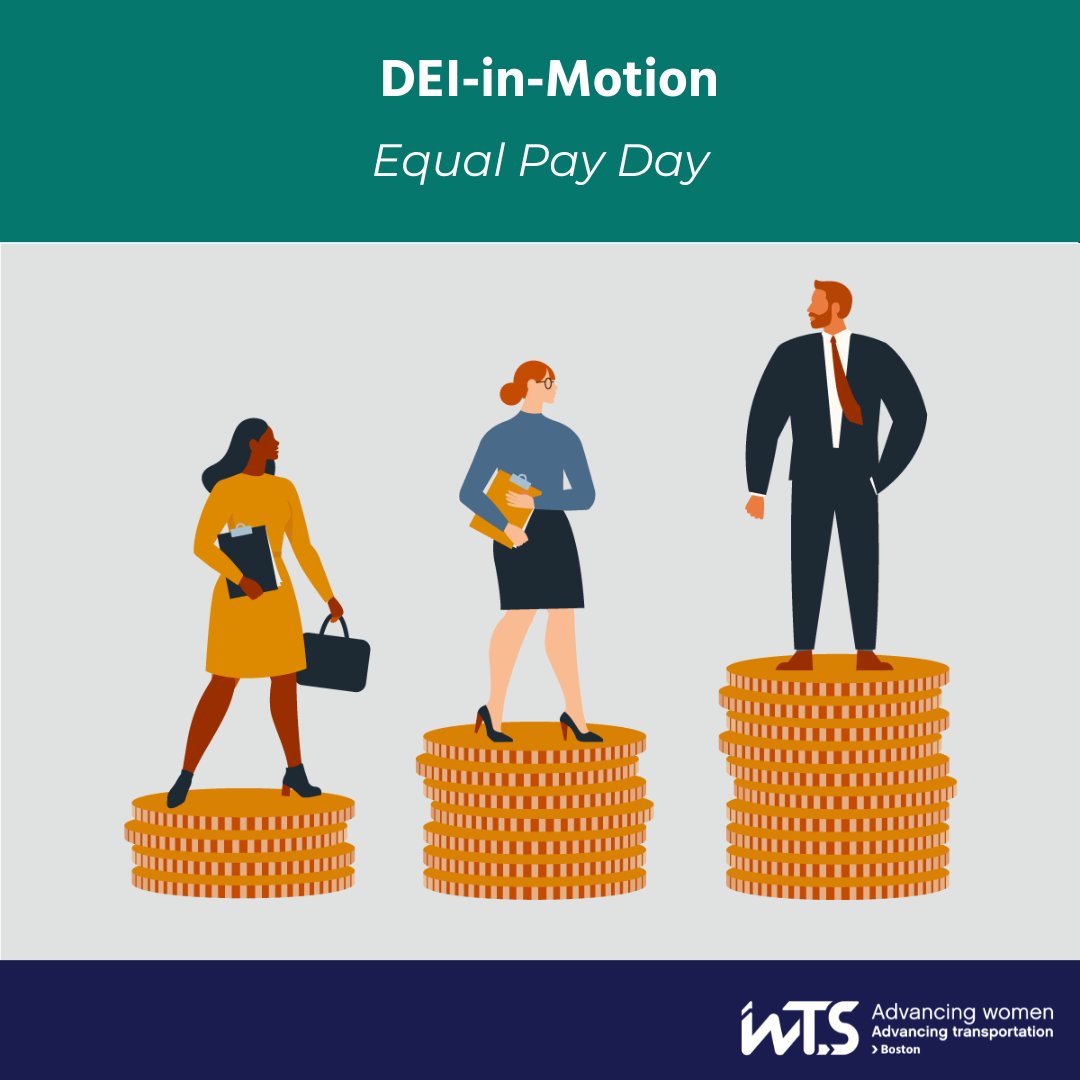 WTS_Boston's tweet photo. Equal Pay Day 2026 is March 26—the date women must work into the new year to earn what men earned the year before. Despite progress since the Equal Pay Act of 1963, women still earn about 83 cents for every dollar earned by men.   https://t.co/2VbjGSSx4m https://t.co/NqKW2MQmFe