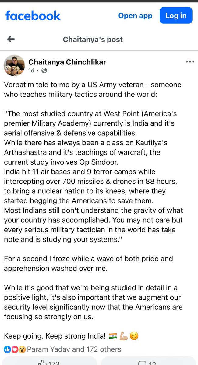 Maj Gen Harsha Kakar tweet media