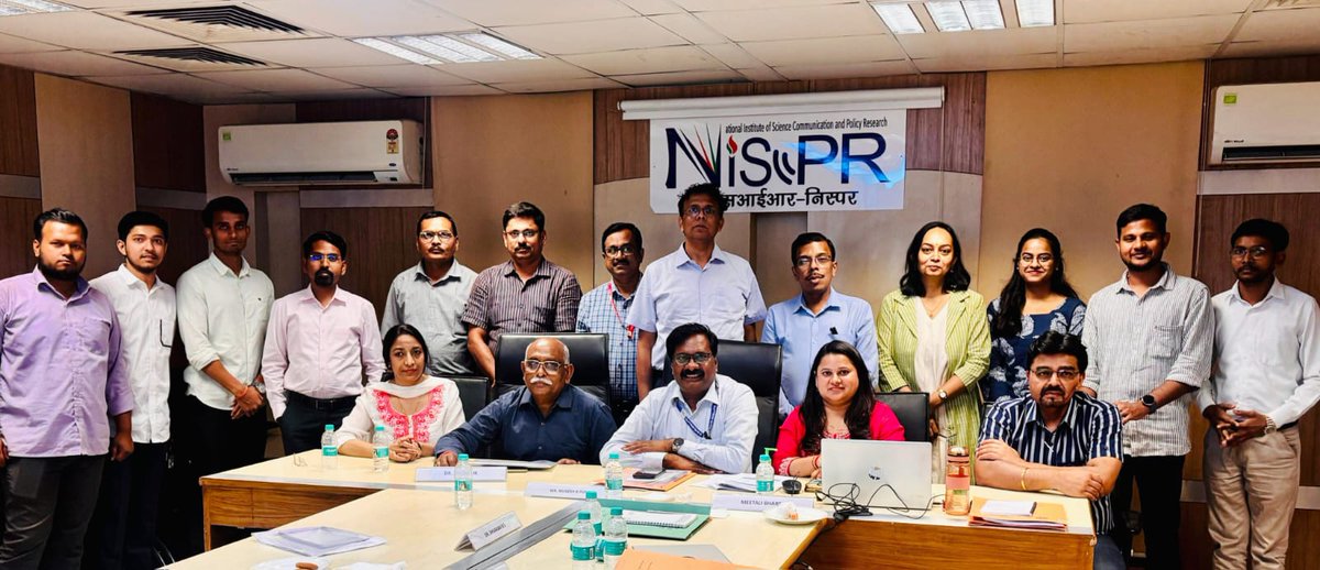 CSIR-NIScPR tweet media