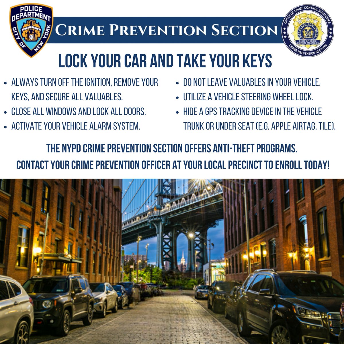 NYPD 101st Precinct tweet media