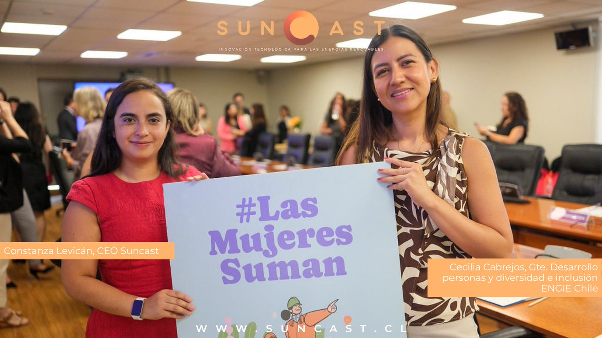 SuncastChile's tweet photo. 04/03/2026 - El @MinEnergia reconoció a Suncast por nuestra trayectoria en el fomento de la inclusión femenina en el sector. Este reconocimiento es una señal de que el éxito comercial y el impacto social son pilares complementarios para el futuro de la energía. https://t.co/sGa2QLomEj