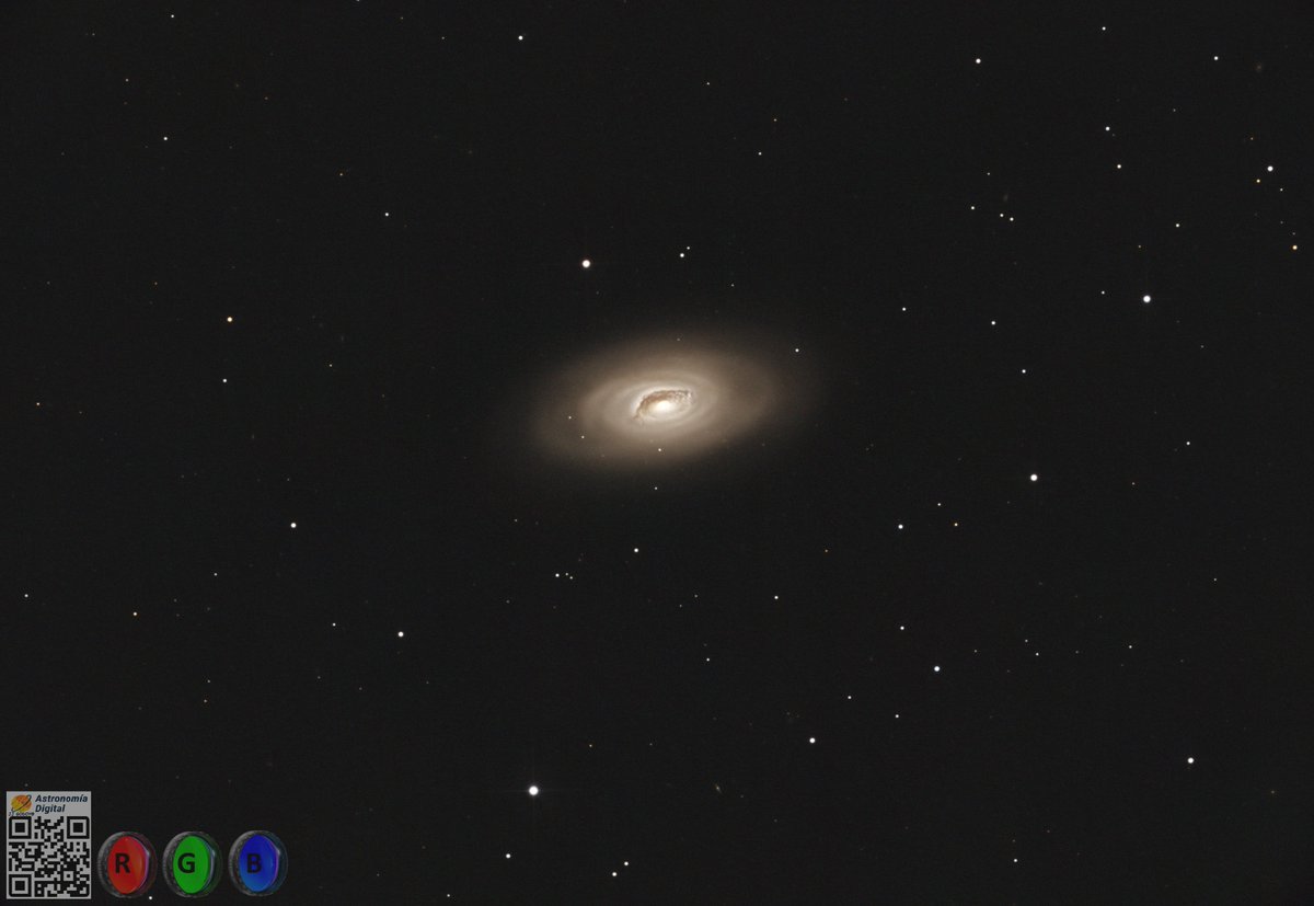 esa_es's tweet photo. Hoy en #cielosESA...
@JJGodoy5 nos envía esta impresionante imagen de Messier 64 o galaxia Ojo Negro

¡Muchas gracias @JJGodoy5 por tu foto, sí desde luego el núcleo hipnotiza 😵‍💫!

Etiqueta tus 📸📸 con #cielosESA https://t.co/wEeMUwFdZO