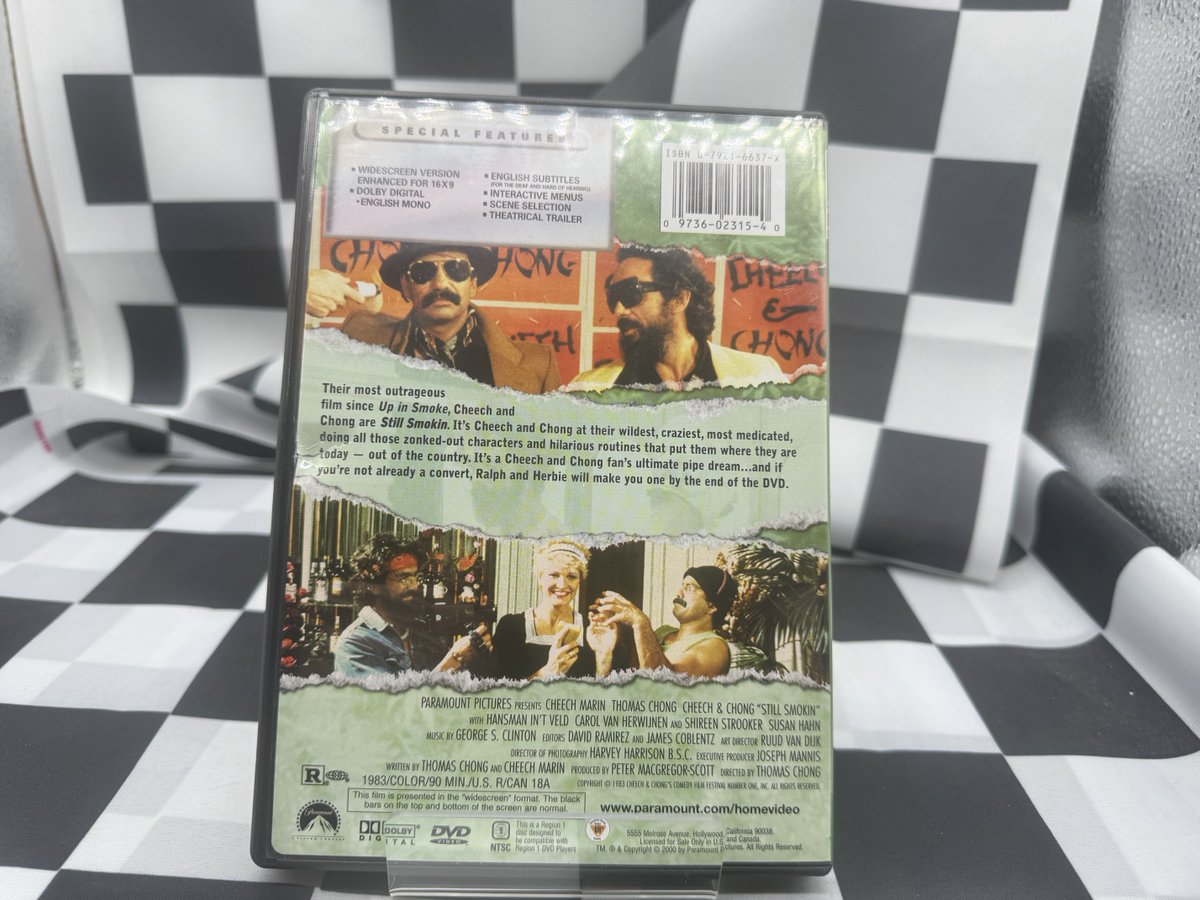 WilliamJGraham's tweet image. Check out Cheech &amp;amp; Chong Still Smokin (DVD, 2000) ebay.us/m/t3SegJ #eBay via @eBay