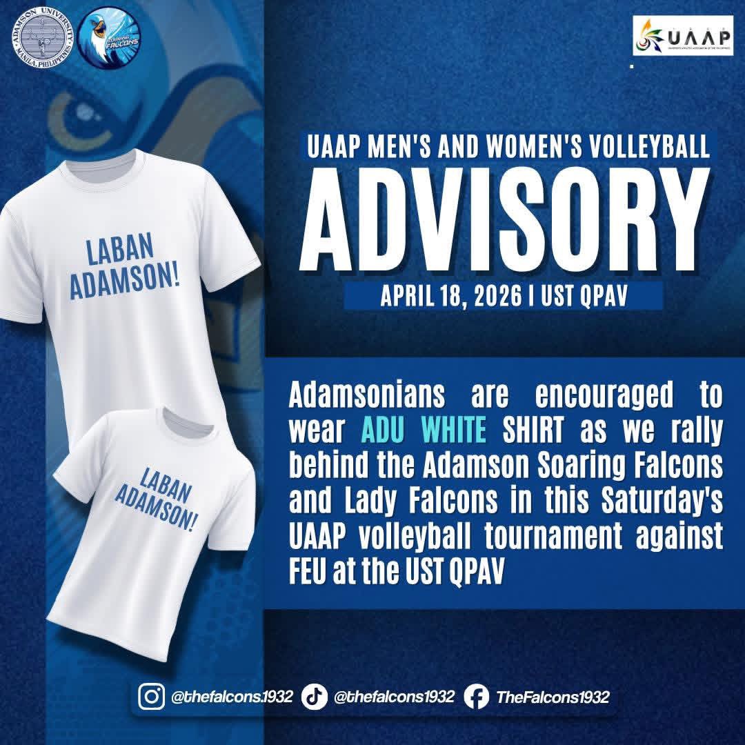 Wear white tomorrow, bunis! 

📸: TheFalcons1932
#UAAPSeason88