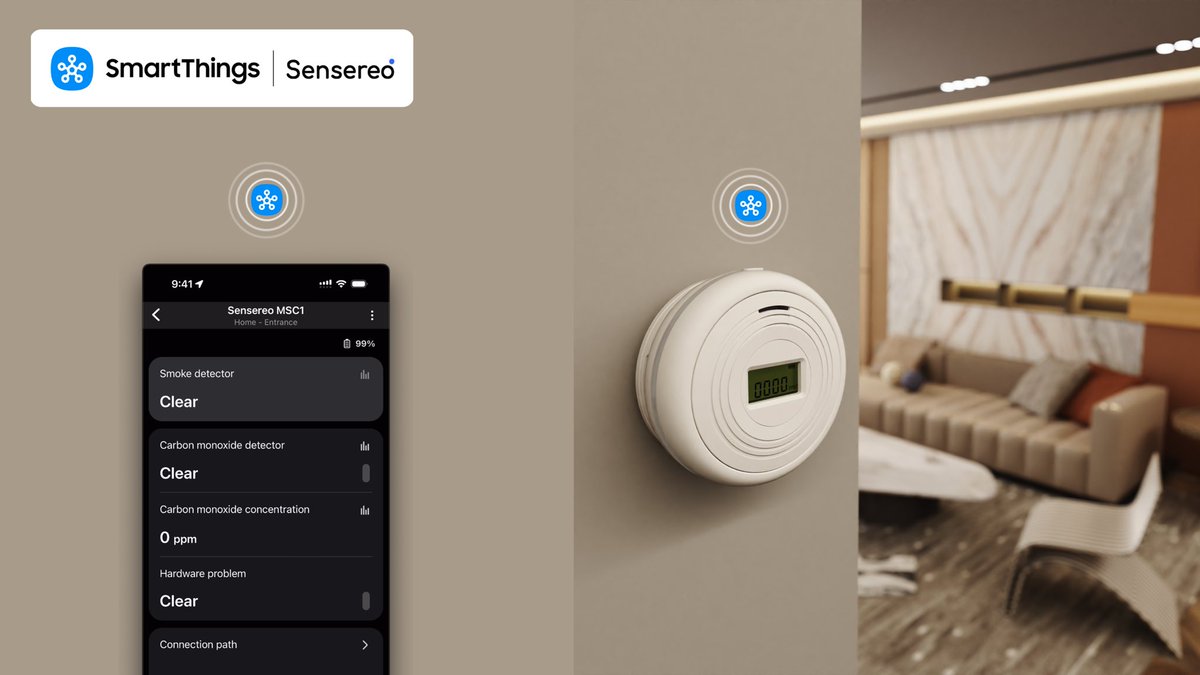 SmartThings tweet media