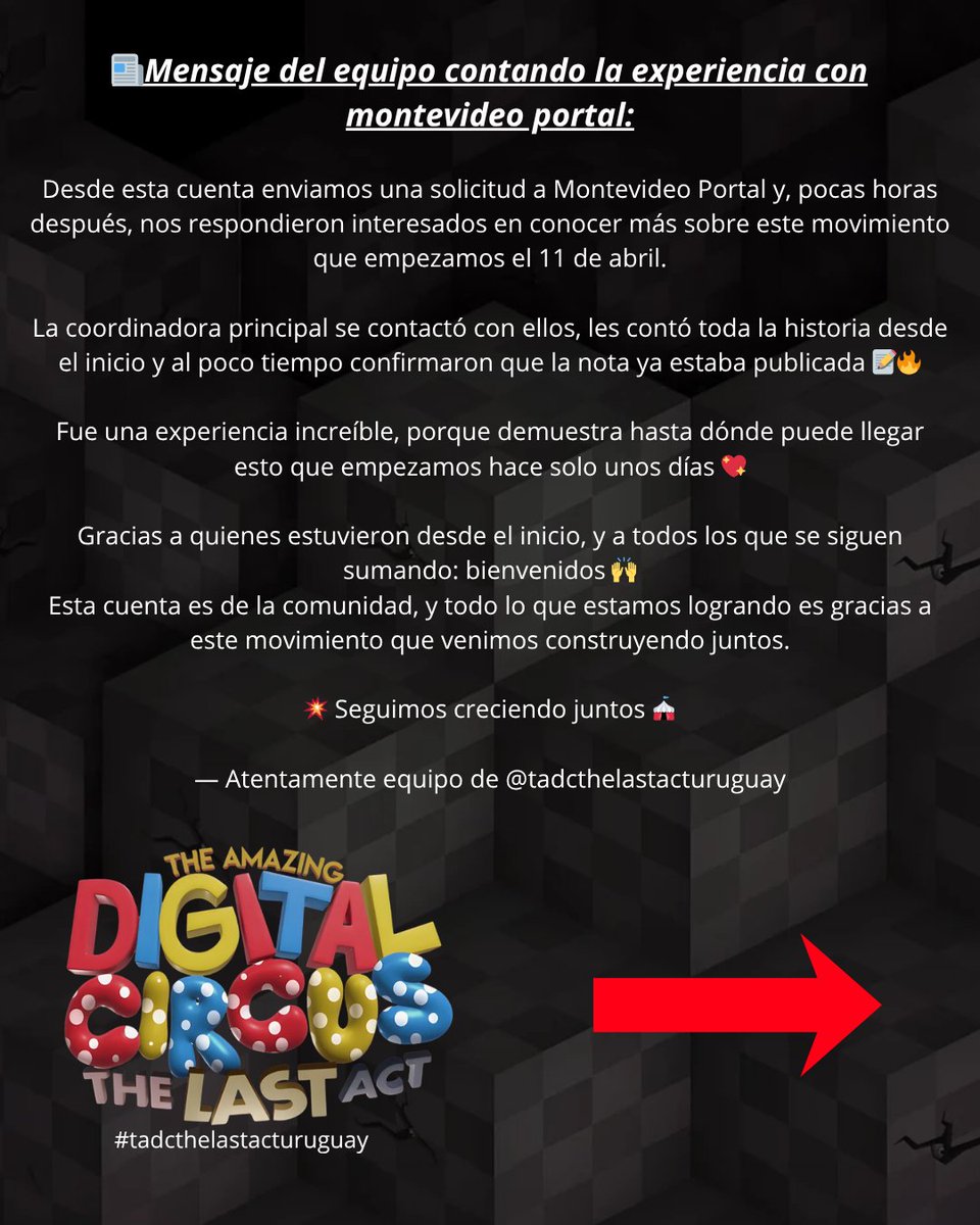 TADC Uruguay! tweet media
