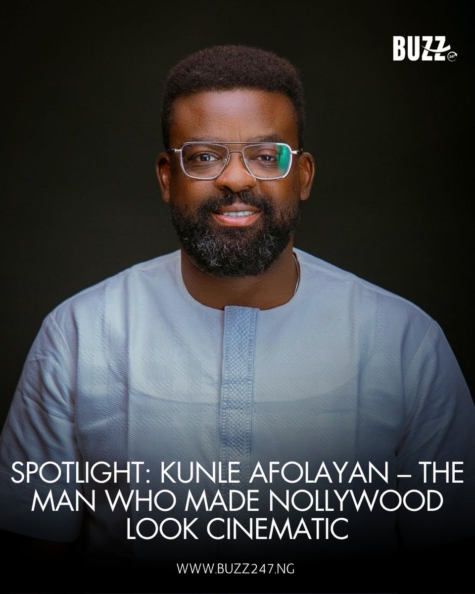 Discover the story of Kunle Afolayan <a href="/kunleafolayan/">Kunleafolayan</a> the visionary filmmaker redefining Nollywood with cinematic storytelling, cultural depth, and global impact.

Read Here: buzz247.ng/spotlight-kunl…
