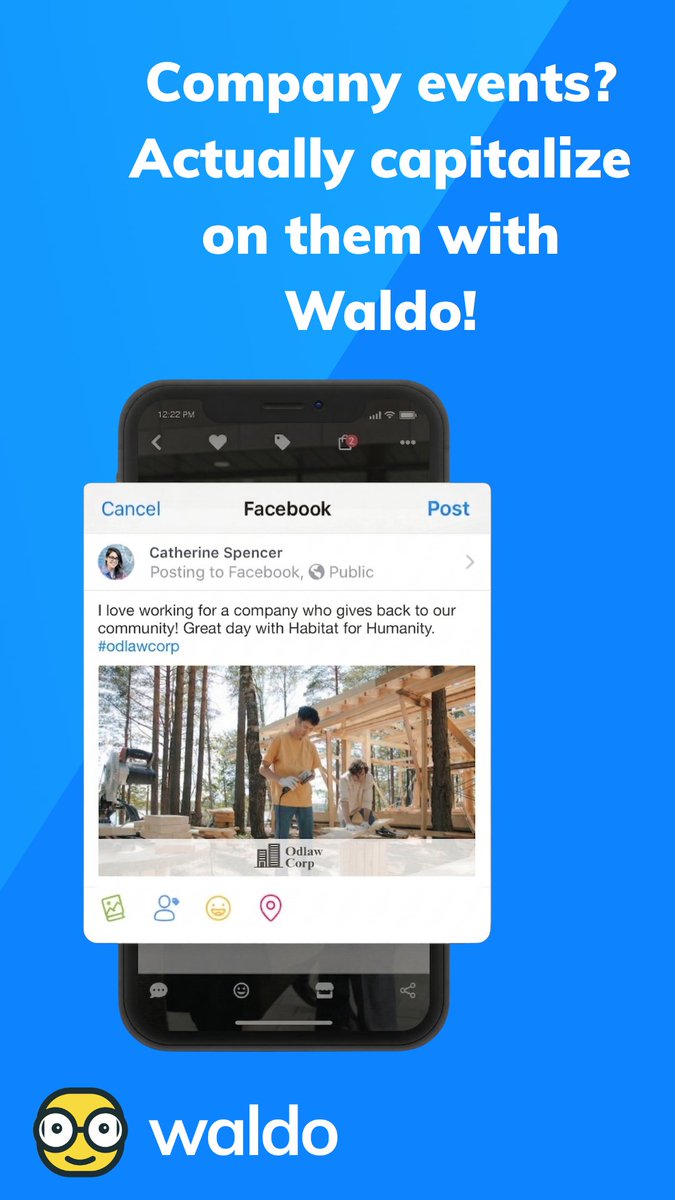 Value from company events shouldn’t end when the event does.

Turn every moment into content, engagement, and brand visibility with Waldo.

Automatically collect, organize, and deliver every photo—while turning attendees into your biggest distribution channel.