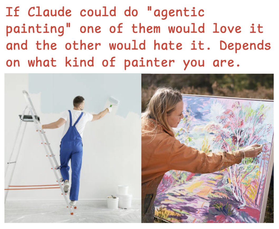 championswimmer's tweet photo. Or as they say.... what kind of painter are you? https://t.co/4i41gHrDaF