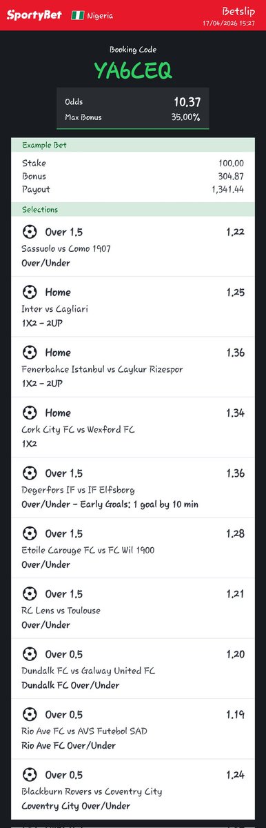 Odds Fuel ⛽️ tweet media