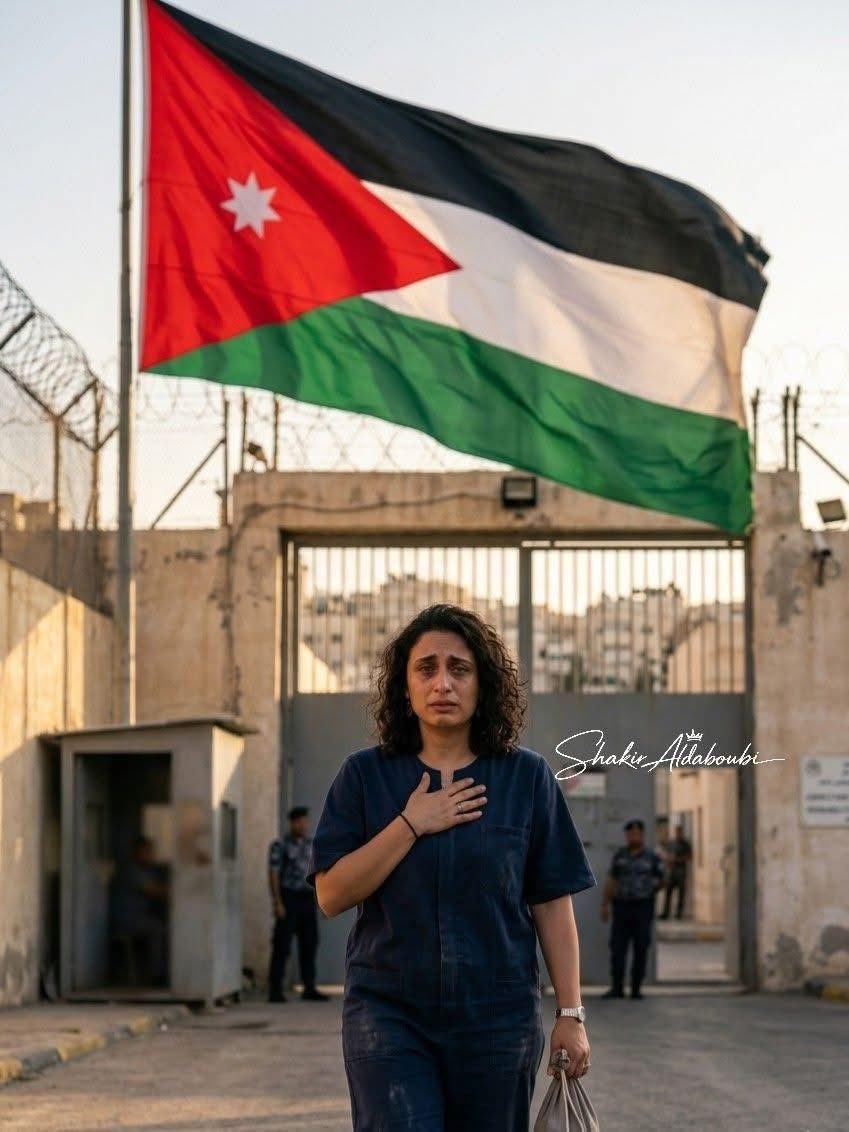 HILDAAJELAT1's tweet photo. مريتي واللا ما قدرتي تمري من تحت العلم؟!

المدّعي العام يقرّر توقيف السّيدة التي أساءت ليوم العلم في مركز إصلاح وتأهيل النساء عن جنحة  القيام قولاً بتحقير العلم الأردني، والقيام باستخدام الشبكة المعلوماتية أو تقنية المعلومات أو نظام المعلومات أو موقع إلكتروني لنشر ما من شأنه إثارة الفتنة أو النعرات أو تستهدف السِّلم المجتمعي.

#يوم_العلم_الأردني #الأردن